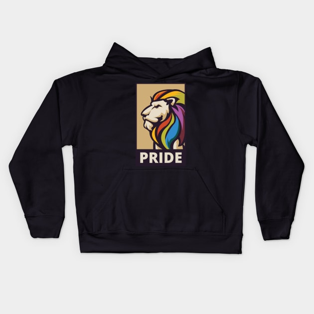 LGBT Pride Kids Hoodie by Lomitasu